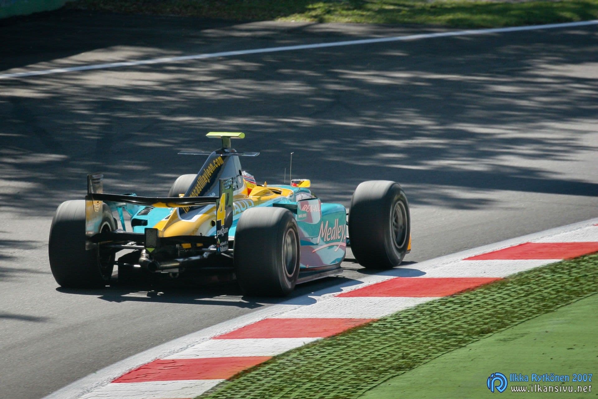 GP2 harjoitukset: Roldán Rodríguez, Minardi Piquet Sports