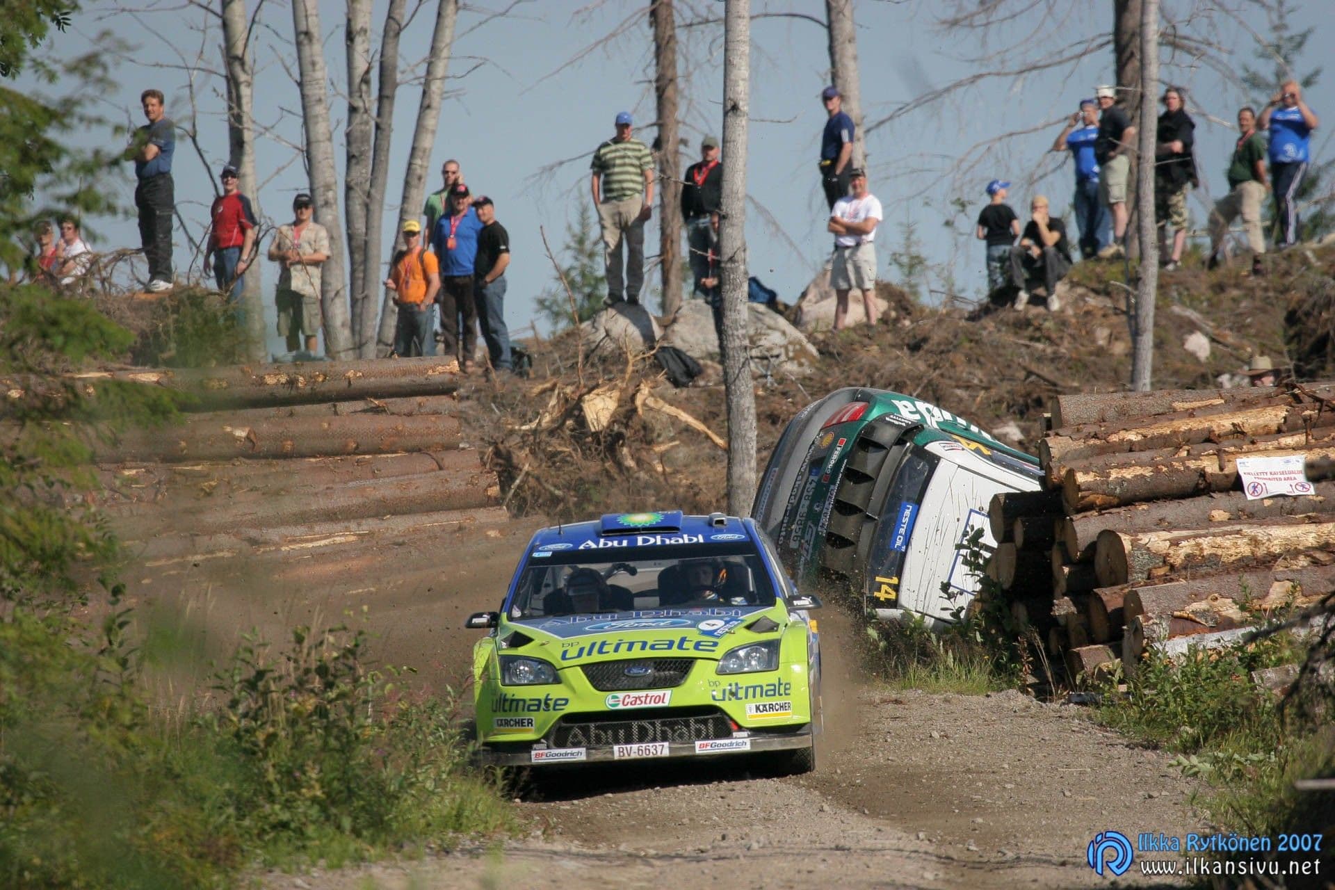 2007, Mikko Hirvonen - Jarmo Lehtinen, Ford Focus RS WRC 07 – Rally Finland 2001 - 2019