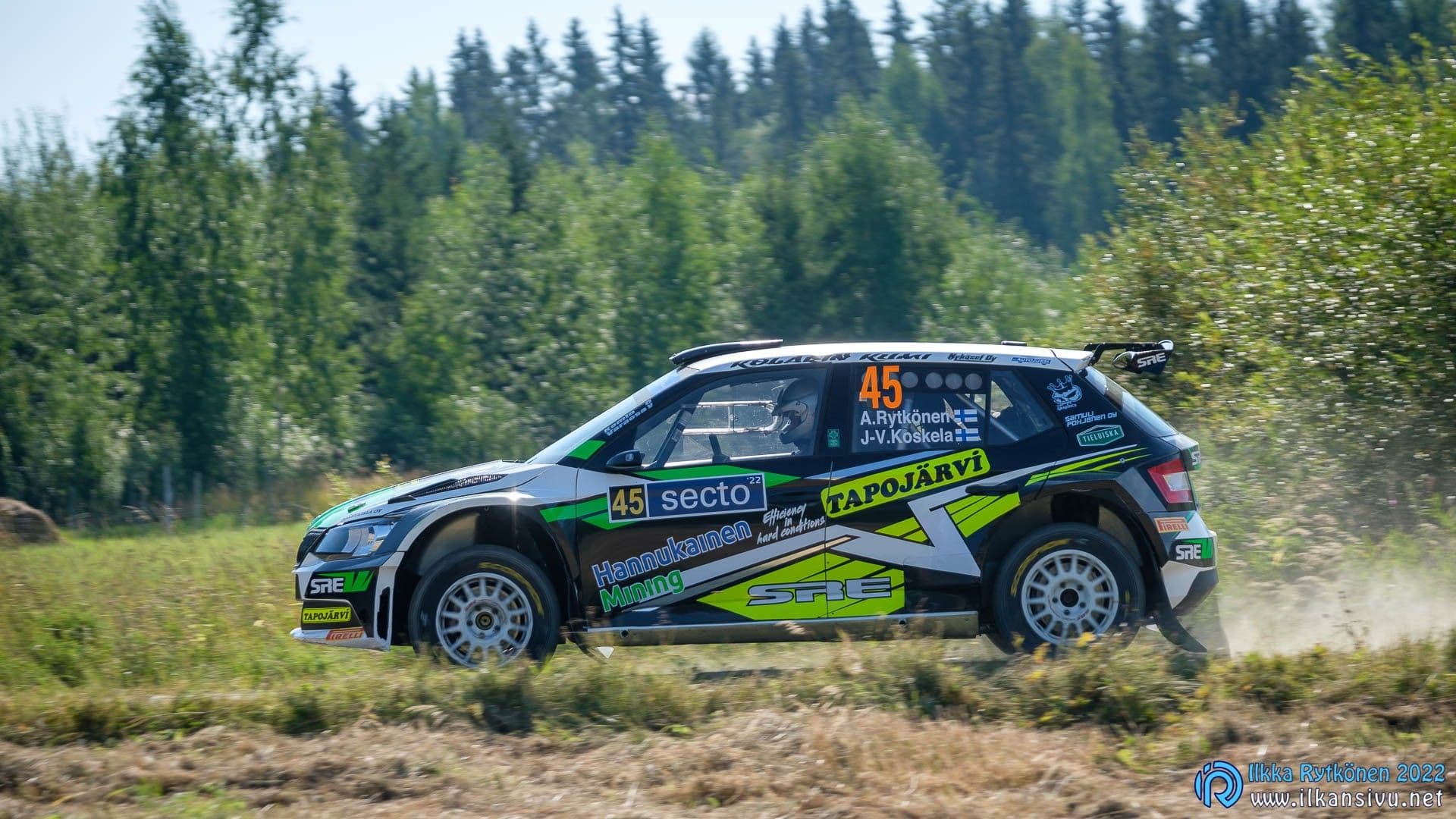 Anssi RYTKÖNEN & Juho-Ville KOSKELA - SKODA Fabia – SS 3 Lankamaa 1