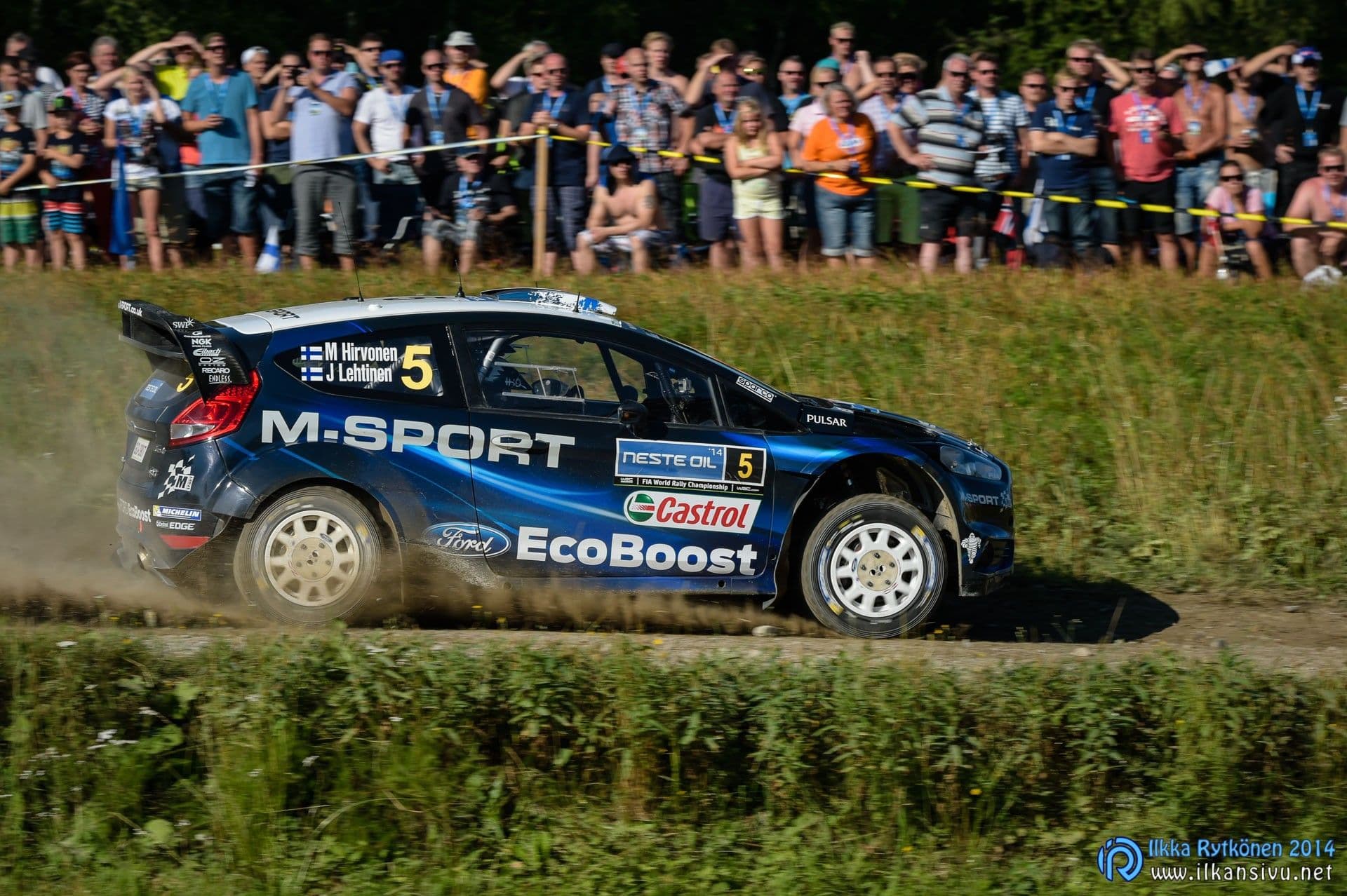 Mikko Hirvonen, Neste Oil Rally Finland 2014