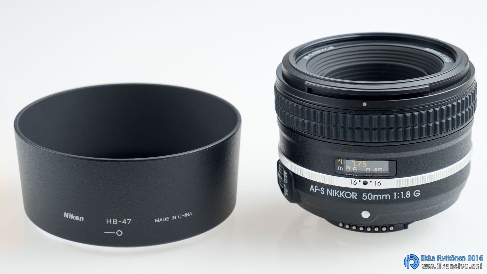 Nikkor AF-S 50mm f/1.8G Special Edition
