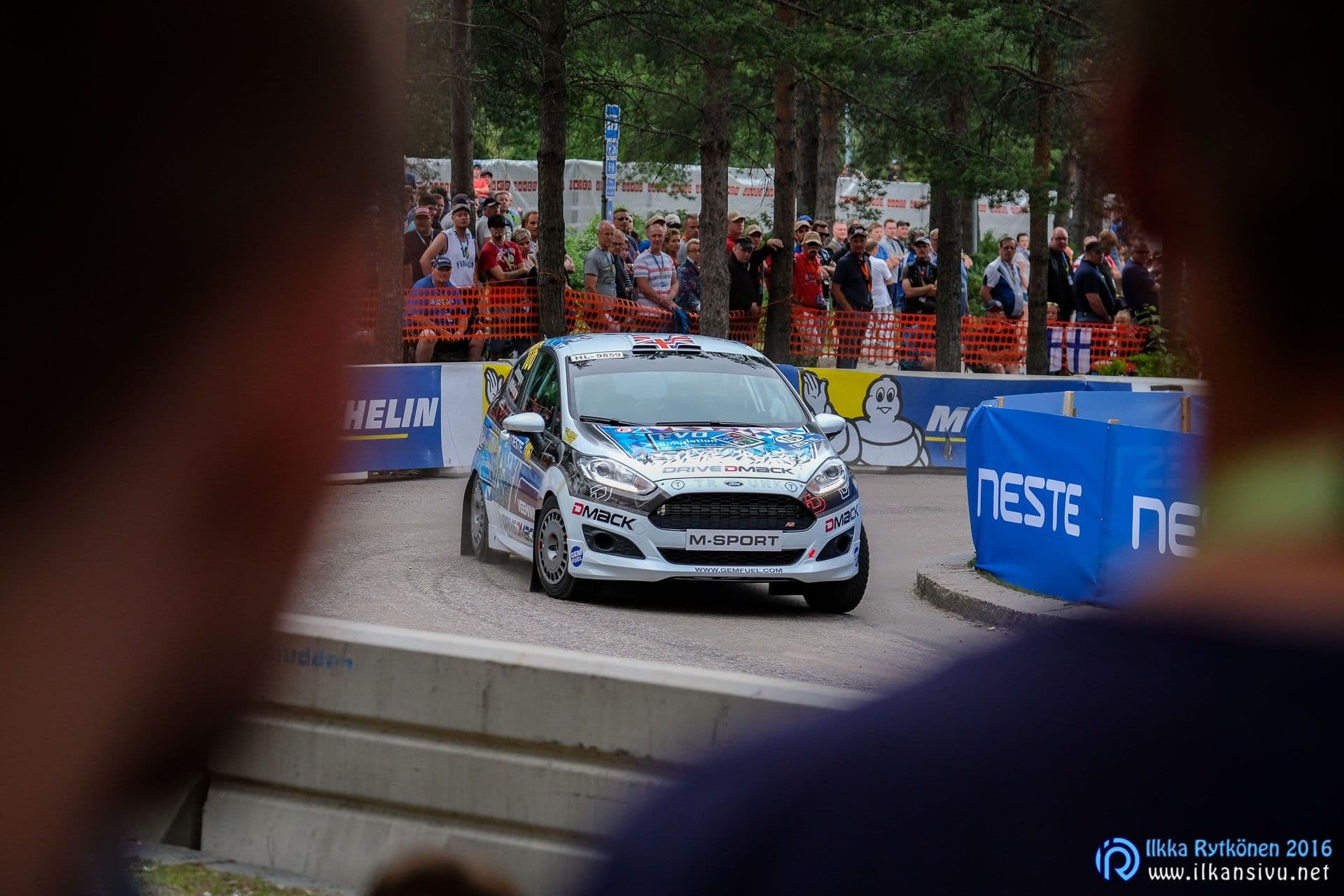 Neste Rally Finland 2016: SS 1 Harju 1, photograph 10