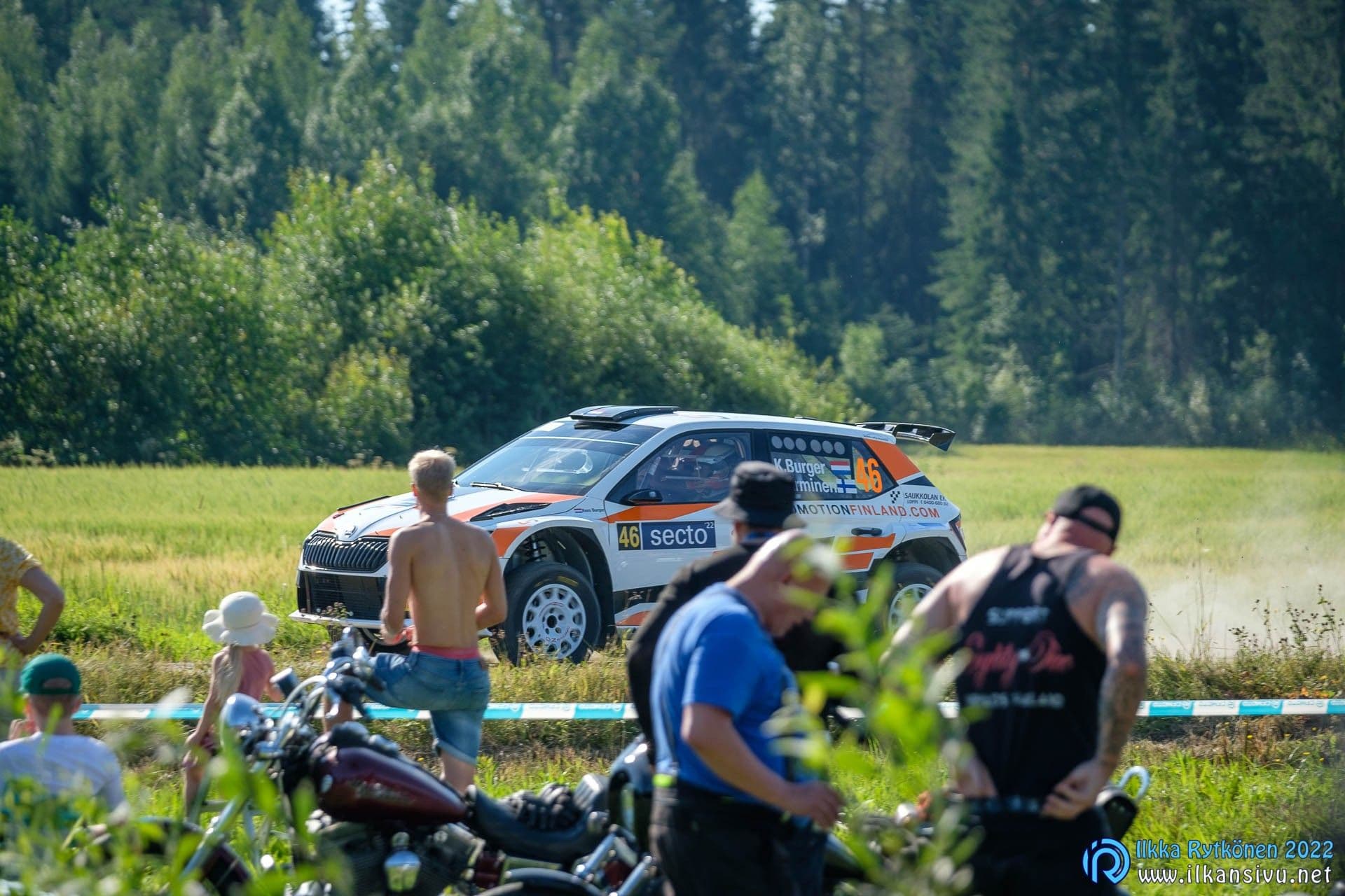 Kees BURGER & Teemu ARMINEN - SKODA Fabia Evo – SS 3 Lankamaa 1