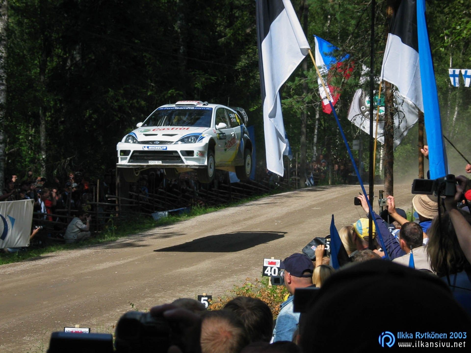 2003, Markko Märtin - Michael Park, Ford Focus RS WRC 03 – Rally Finland 2001 - 2019