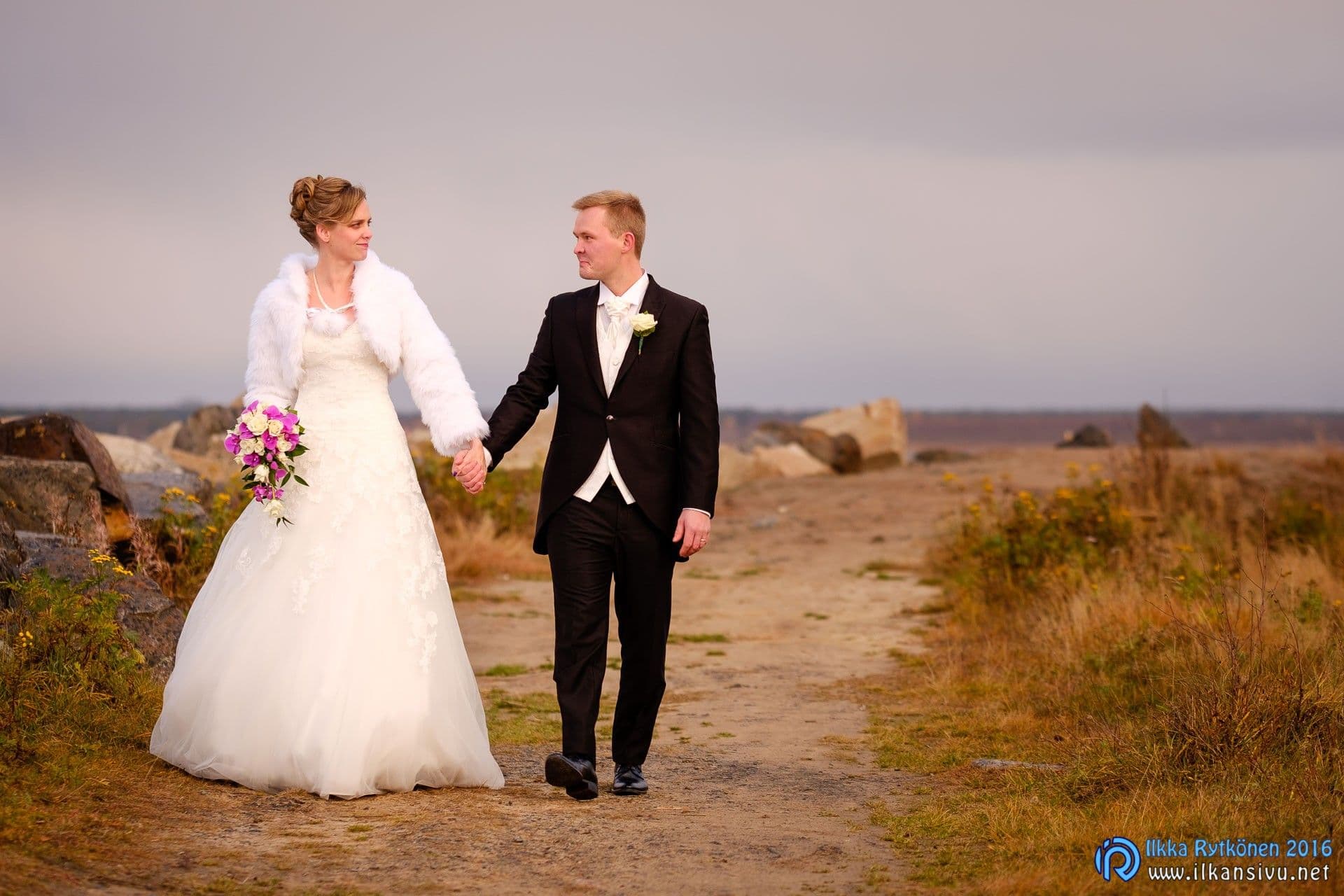 Wedding photograph: Kristiina & Sampo - 22 October 2016