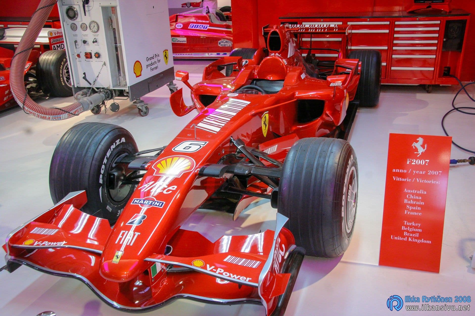 Ferrari F2007, Kimin mestaruusauto