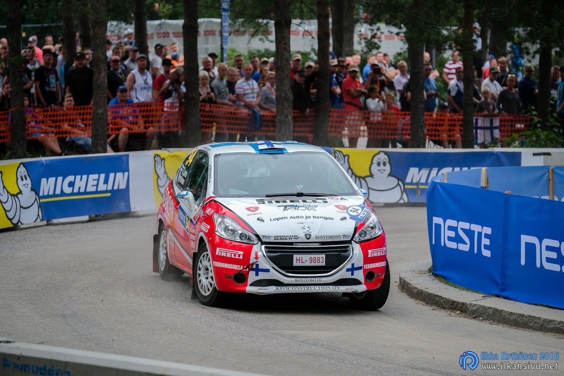 Neste Rally Finland 2016: SS 1 Harju 1, photograph 6