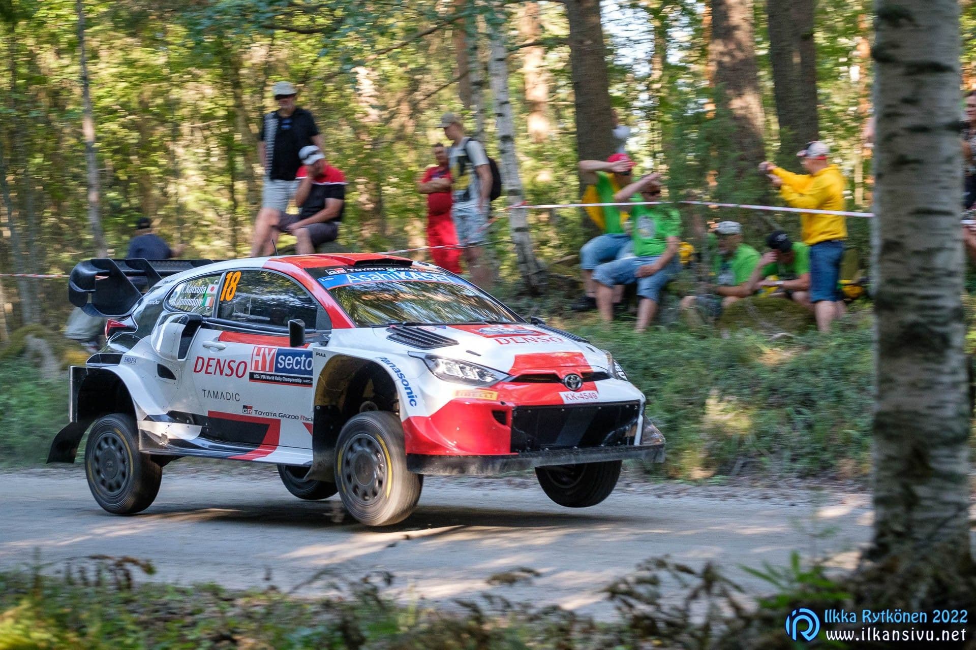 Takamoto KATSUTA & Aaron JOHNSTON - TOYOTA GR Yaris Rally1 HYBRID – SS 3 Lankamaa 1