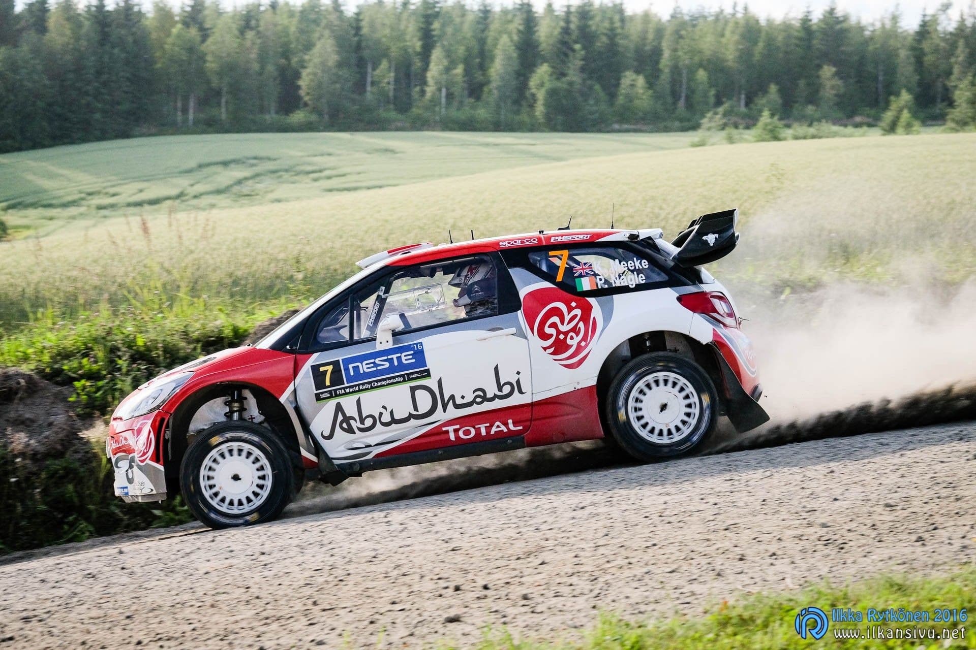 2016, Kris Meeke - Paul Nagle, Citroën DS3 WRC – Rally Finland 2001 - 2019