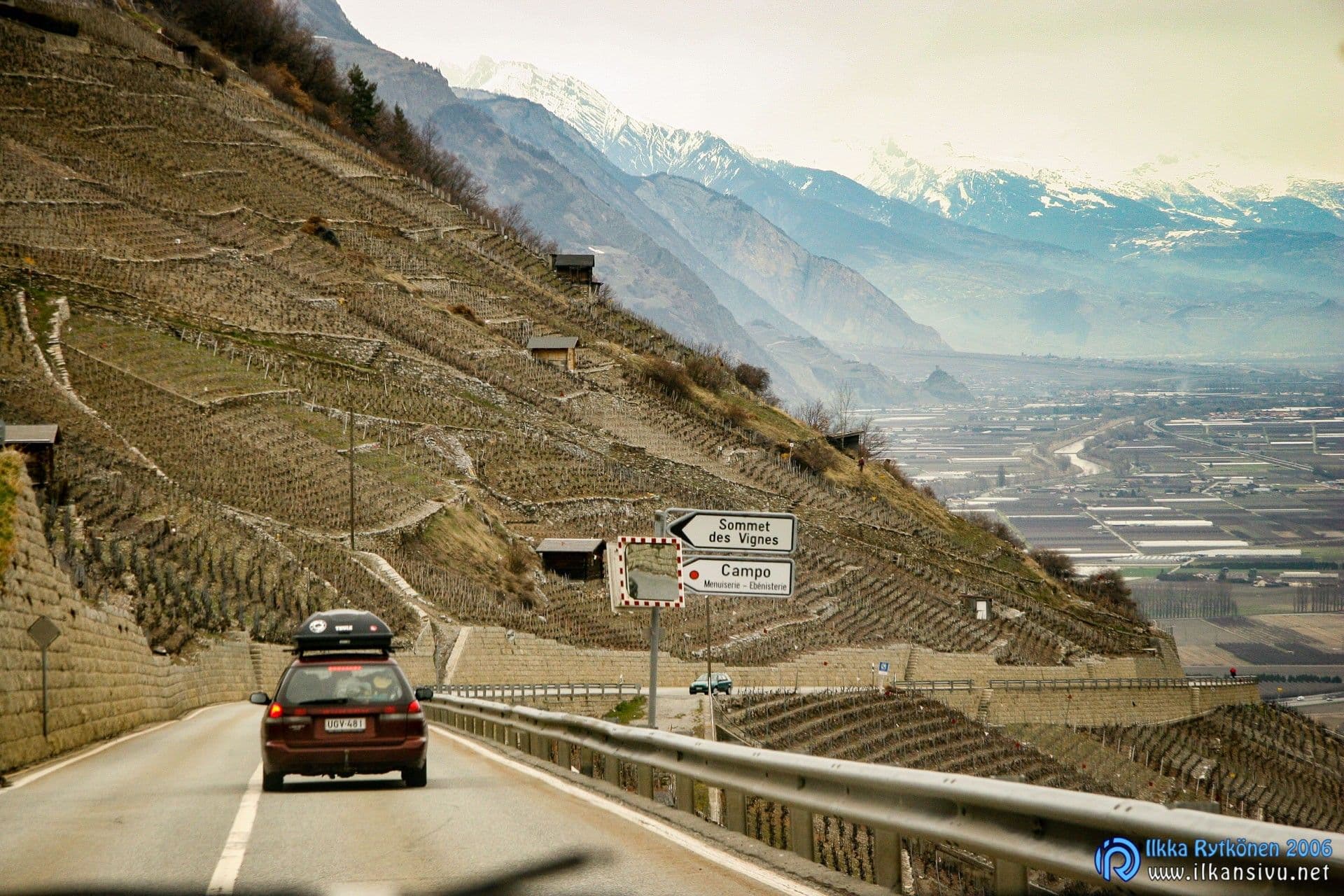 Vuoristotie Martignyyn