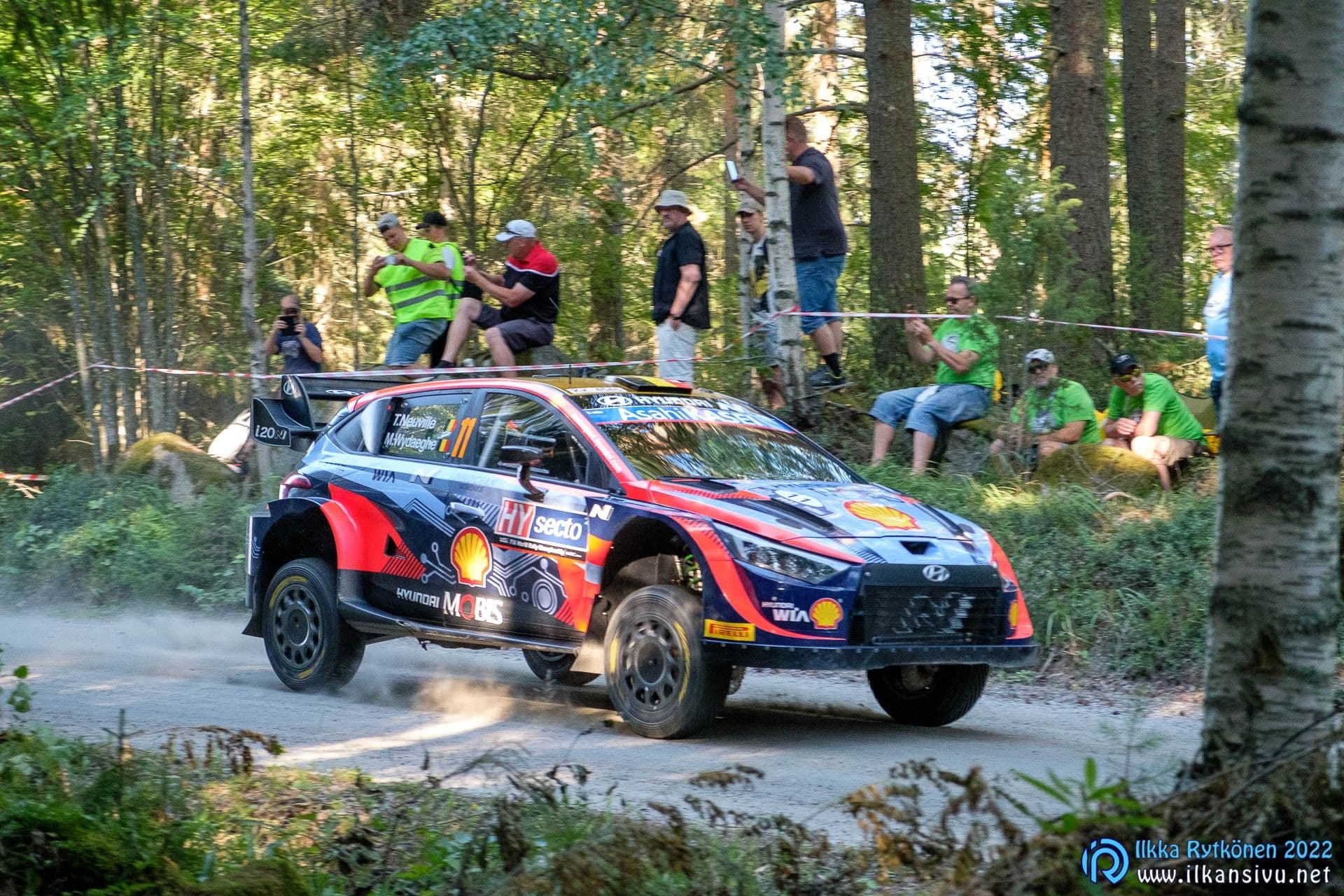 Thierry NEUVILLE & Martijn WYDAEGHE - HYUNDAI i20 N Rally1 HYBRID – SS 3 Lankamaa 1