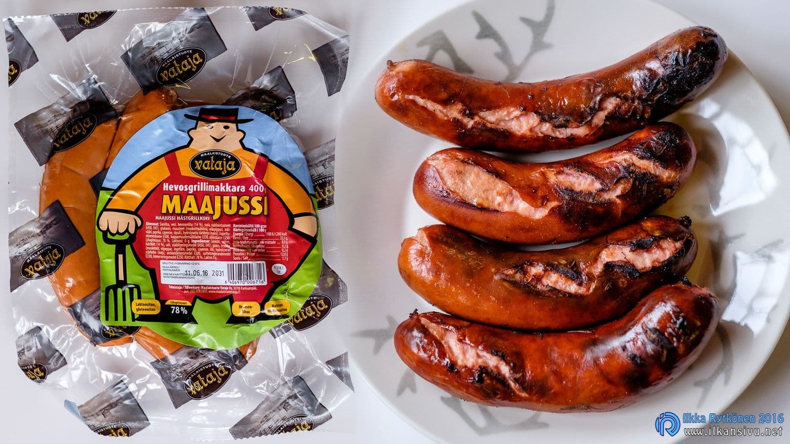 Maajussi Hevosgrillimakkara