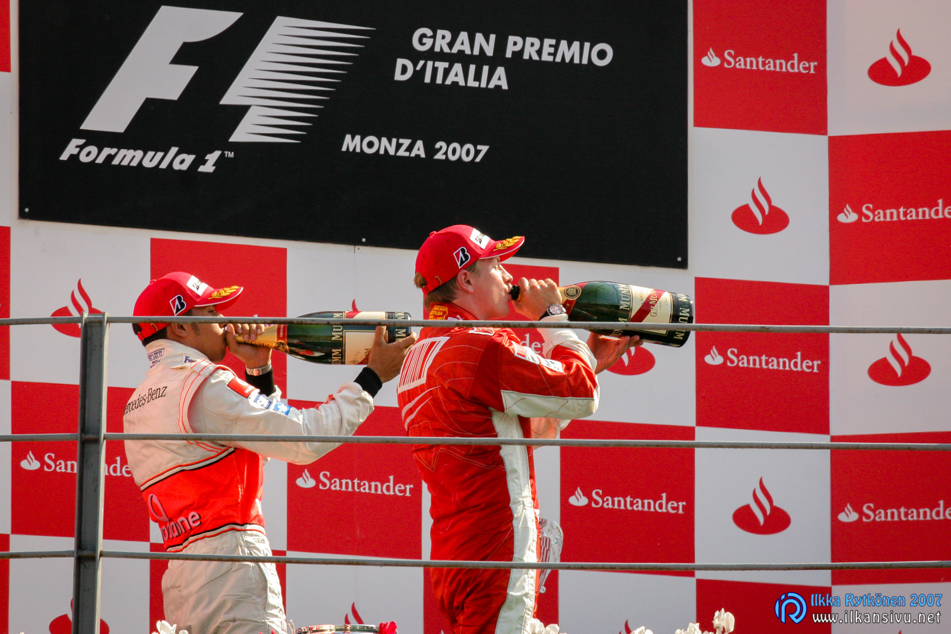 Hamilton ja Räikkönen